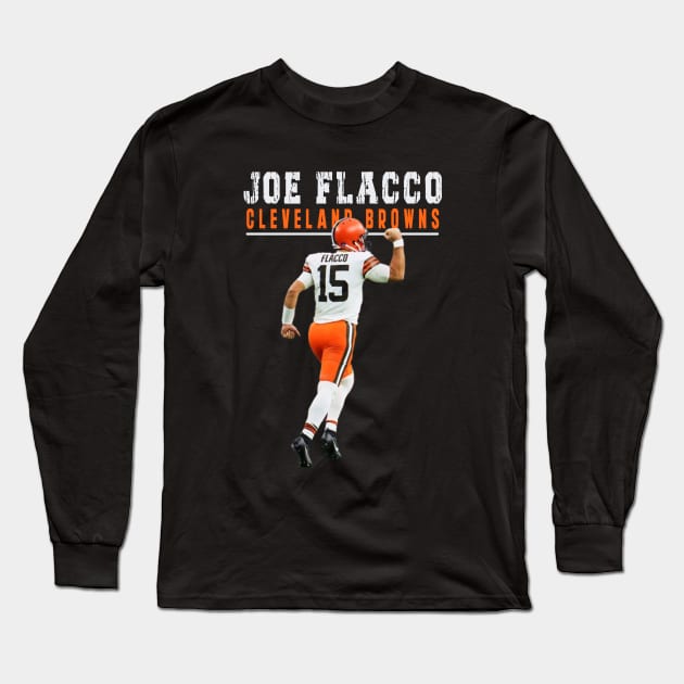 Joe Flacco 15: Newest design for Joe Flacco lovers Long Sleeve T-Shirt by Ksarter